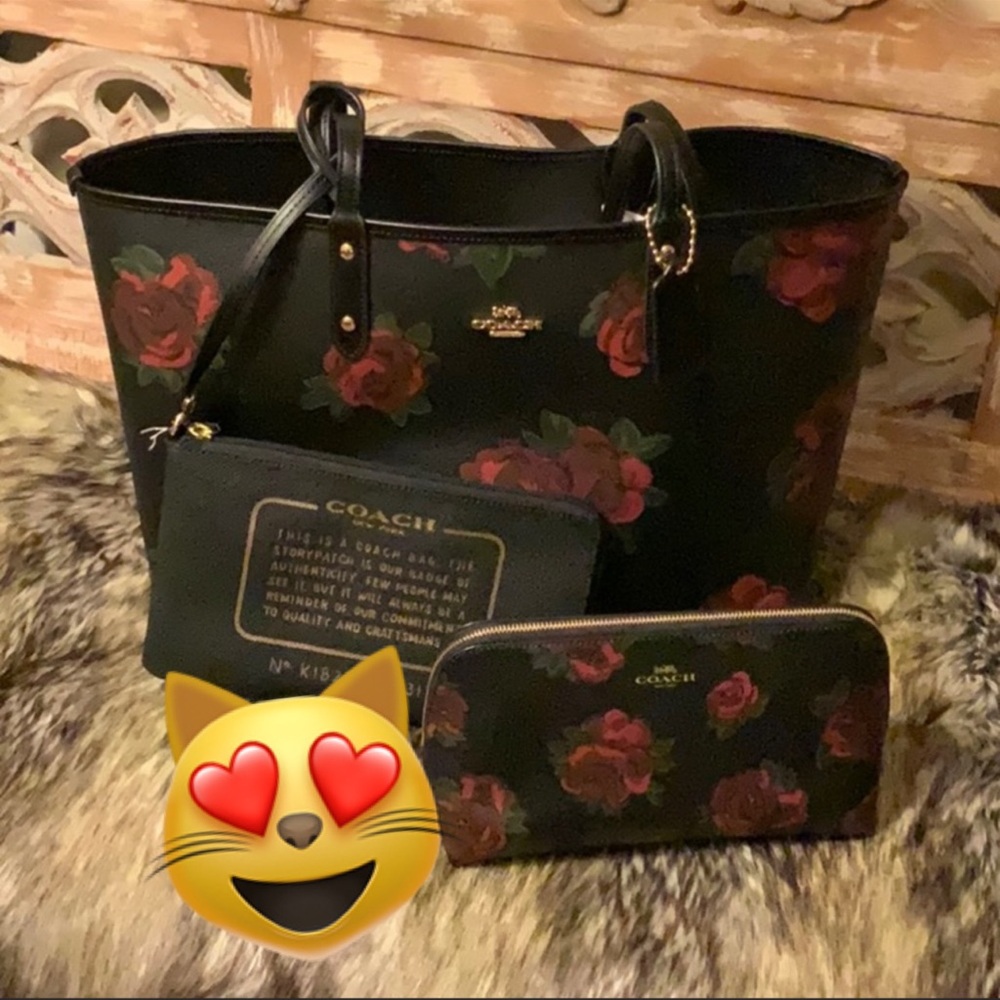 Coach tote set New with tag